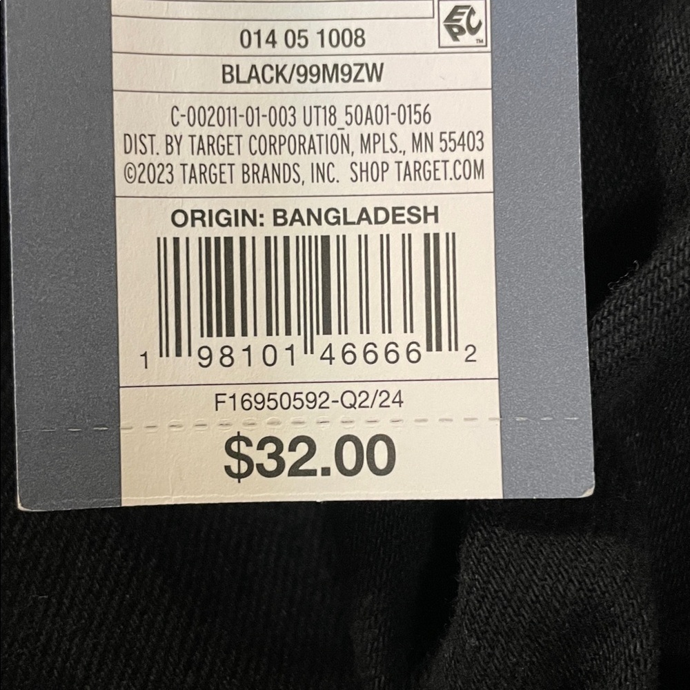 Universal Thread Black Highest Rise Straight Leg Jeans Woman’s Var Sizes | NWT - Picture 10 of 10